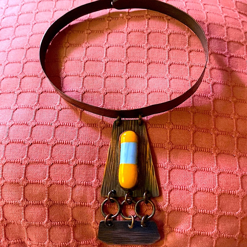 VINTAGE COPPER CHOKER